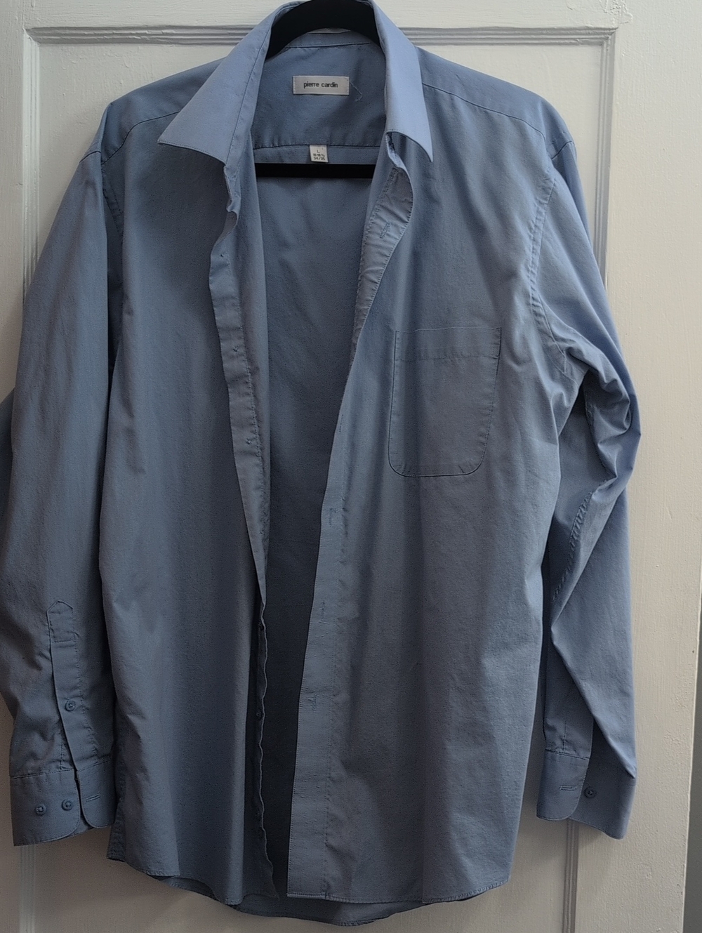 Pierre Cardin Men's Pale Blue Shirt Jacket
